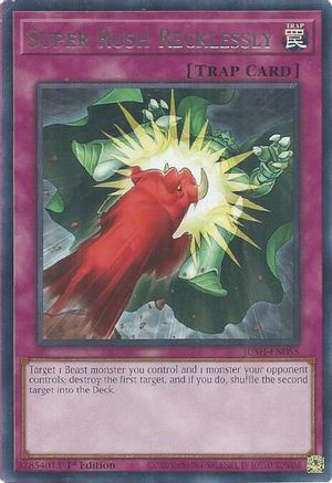 Super Rush Recklessly [JUSH-EN055] Rare - Yu-Gi-Oh! - Card Brawlers | Quebec | Canada |