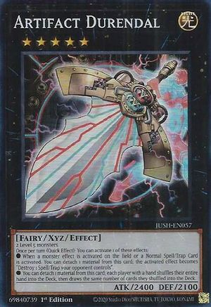Artifact Durendal (Super Rare) [JUSH-EN057] Super Rare - Yu-Gi-Oh! - Card Brawlers | Quebec | Canada |