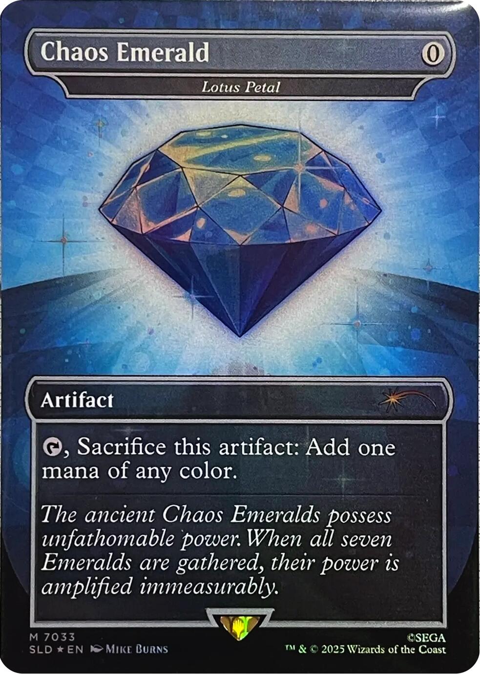 Chaos Emerald - Lotus Petal (7033) [Secret Lair Drop Series] - Magic: The Gathering - Card Brawlers | Quebec | Canada |