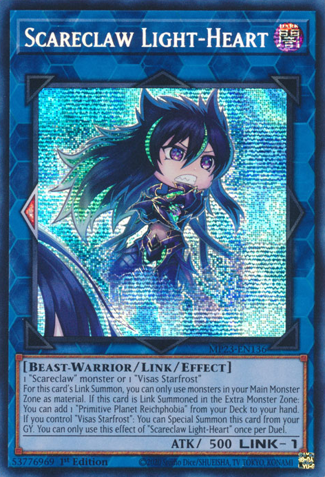 Épouvantail Light-Heart [MP23-EN136] Prismatique Secret Rare 