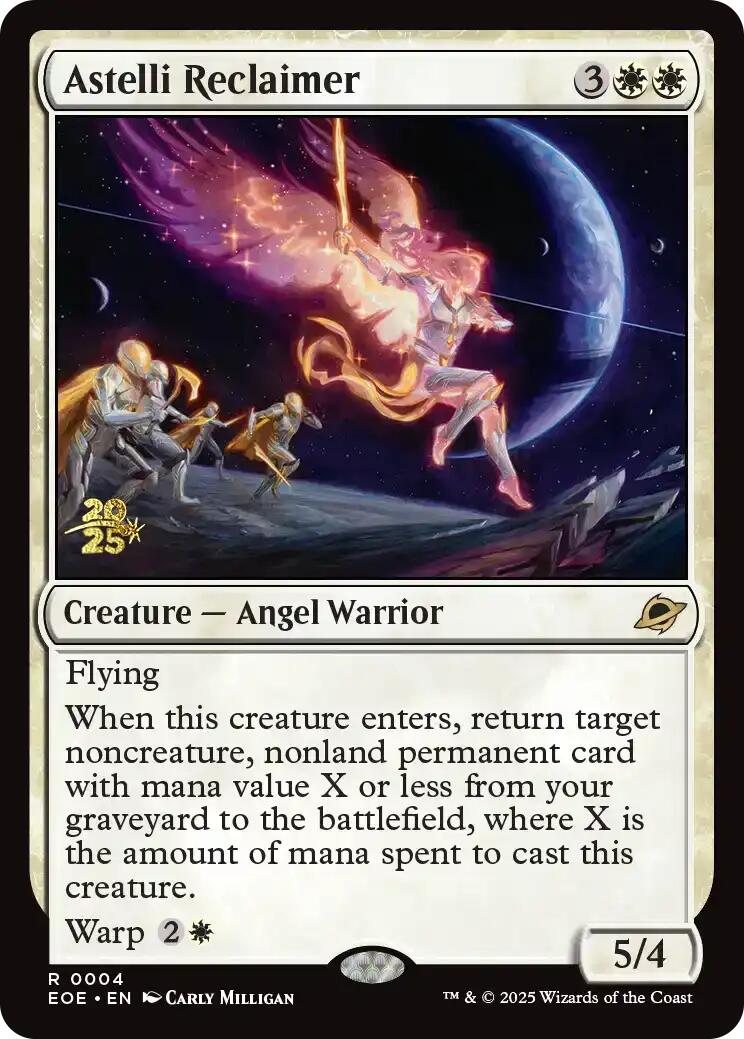 Astelli Reclaimer [Edge of Eternities Prerelease Promos] - Magic: The Gathering - Card Brawlers | Quebec | Canada |