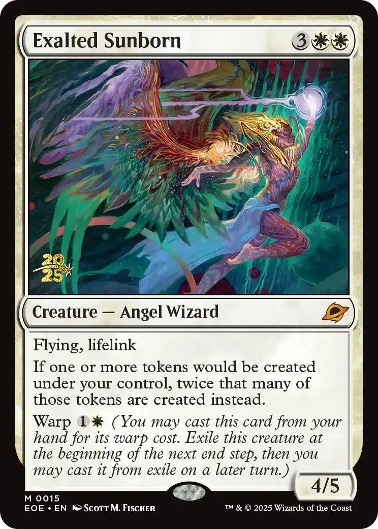 Exalted Sunborn [Edge of Eternities Prerelease Promos] - Magic: The Gathering - Card Brawlers | Quebec | Canada |