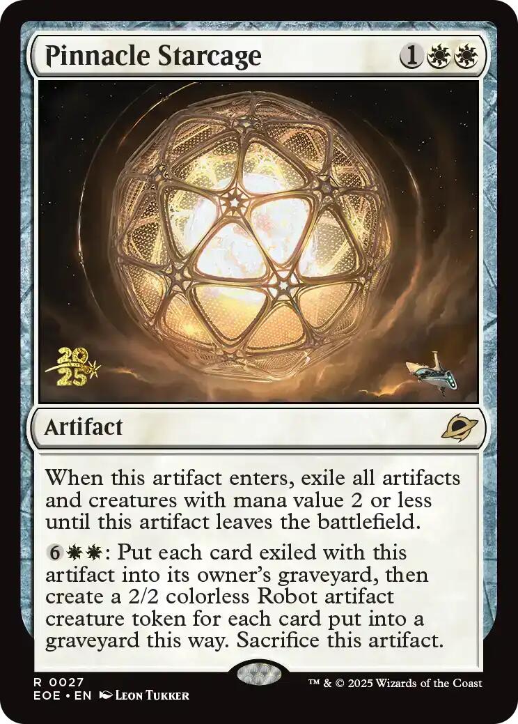 Pinnacle Starcage [Edge of Eternities Prerelease Promos] - Magic: The Gathering - Card Brawlers | Quebec | Canada |