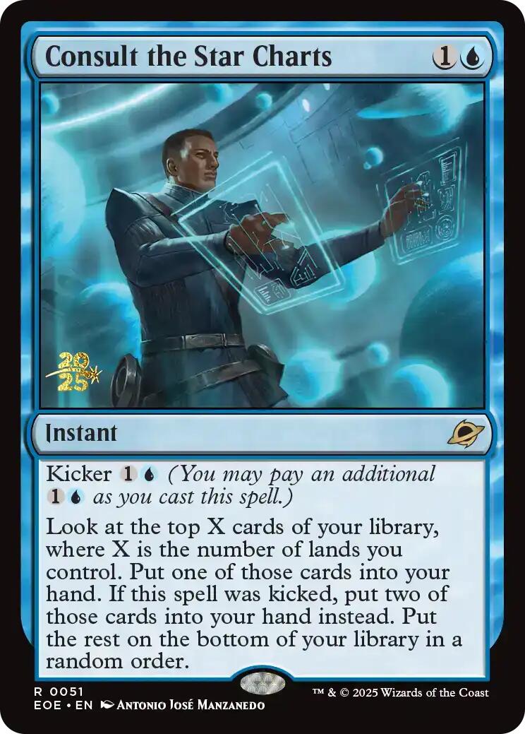 Consult the Star Charts [Edge of Eternities Prerelease Promos] - Magic: The Gathering - Card Brawlers | Quebec | Canada |