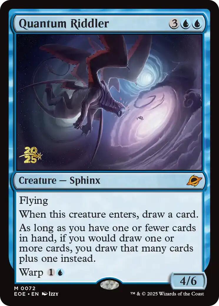 Quantum Riddler [Edge of Eternities Prerelease Promos] - Magic: The Gathering - Card Brawlers | Quebec | Canada |