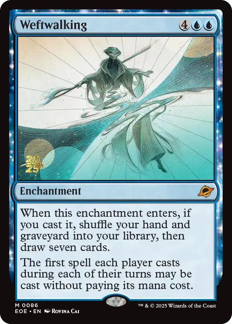 Weftwalking [Edge of Eternities Prerelease Promos] - Magic: The Gathering - Card Brawlers | Quebec | Canada |