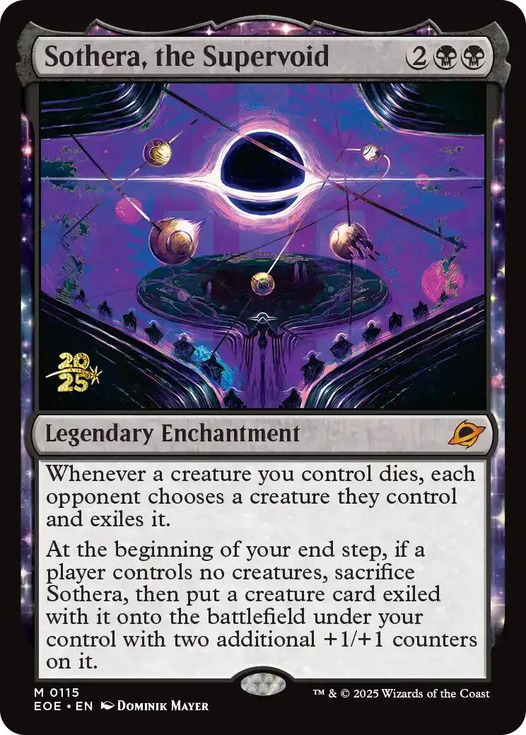 Sothera, the Supervoid [Edge of Eternities Prerelease Promos] - Magic: The Gathering - Card Brawlers | Quebec | Canada |