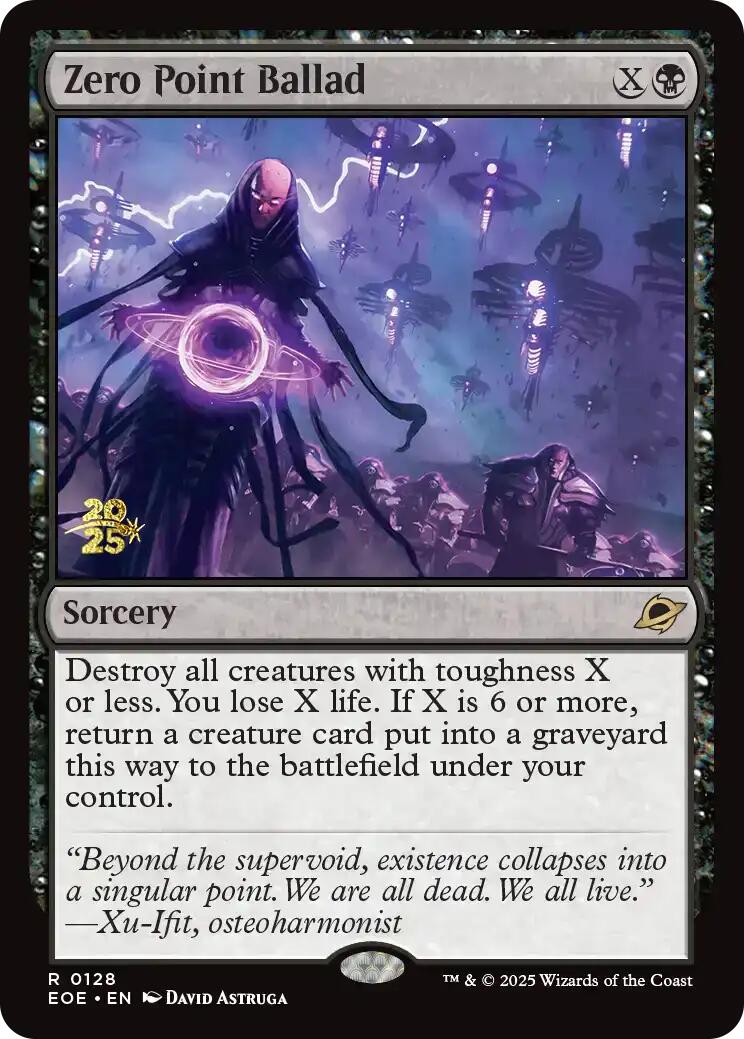 Zero Point Ballad [Edge of Eternities Prerelease Promos] - Magic: The Gathering - Card Brawlers | Quebec | Canada |