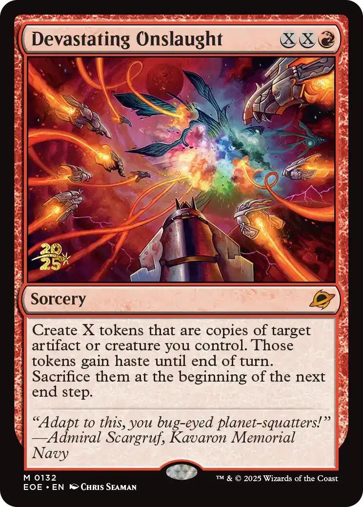 Devastating Onslaught [Edge of Eternities Prerelease Promos] - Magic: The Gathering - Card Brawlers | Quebec | Canada |