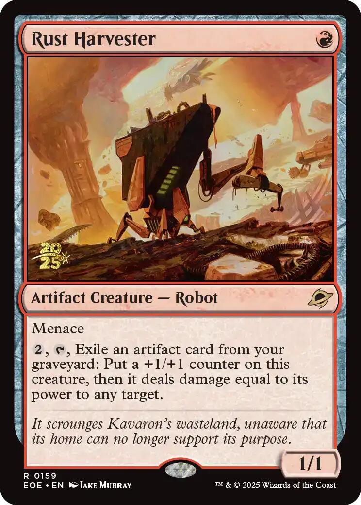 Rust Harvester [Edge of Eternities Prerelease Promos] - Magic: The Gathering - Card Brawlers | Quebec | Canada |