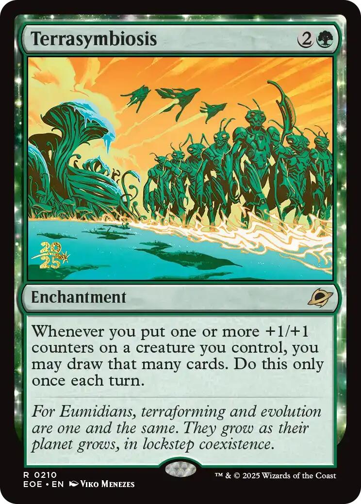 Terrasymbiosis [Edge of Eternities Prerelease Promos] - Magic: The Gathering - Card Brawlers | Quebec | Canada |