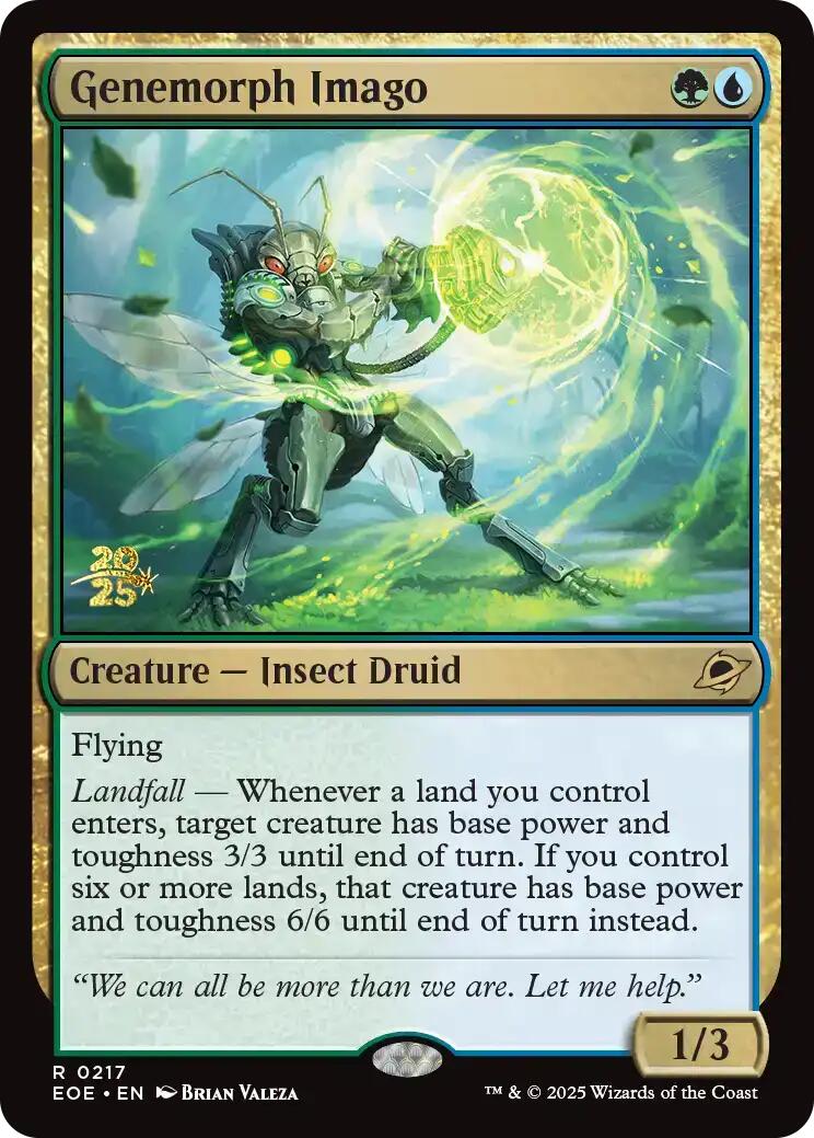Genemorph Imago [Edge of Eternities Prerelease Promos] - Magic: The Gathering - Card Brawlers | Quebec | Canada |