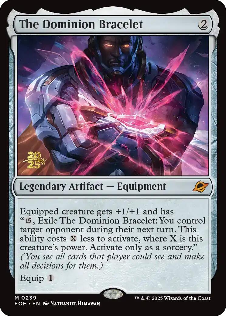 The Dominion Bracelet [Edge of Eternities Prerelease Promos] - Magic: The Gathering - Card Brawlers | Quebec | Canada |