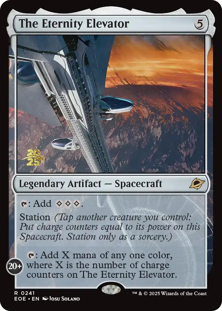 The Eternity Elevator [Edge of Eternities Prerelease Promos] - Magic: The Gathering - Card Brawlers | Quebec | Canada |