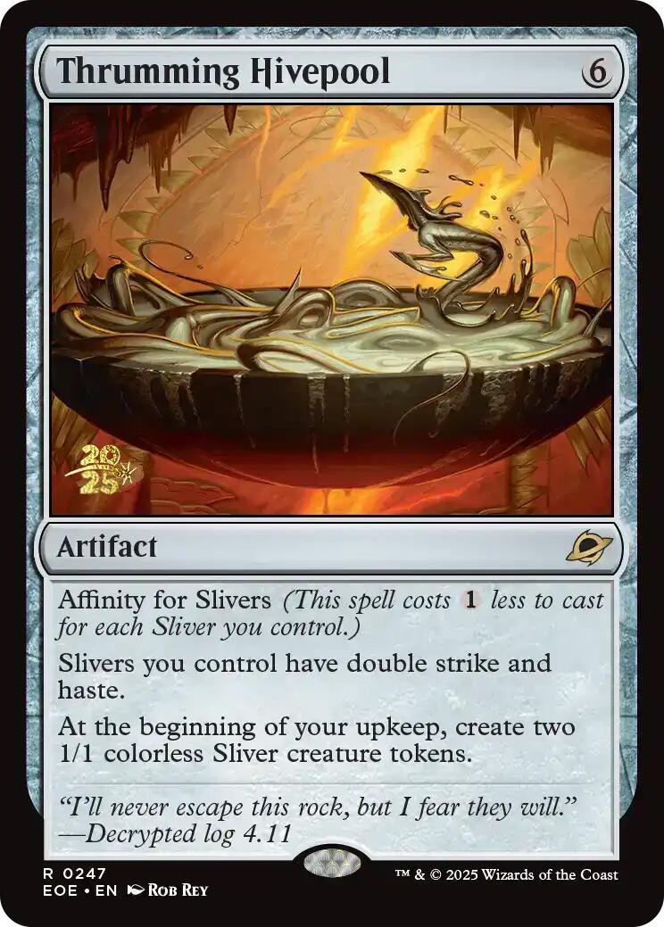 Thrumming Hivepool [Edge of Eternities Prerelease Promos] - Magic: The Gathering - Card Brawlers | Quebec | Canada |