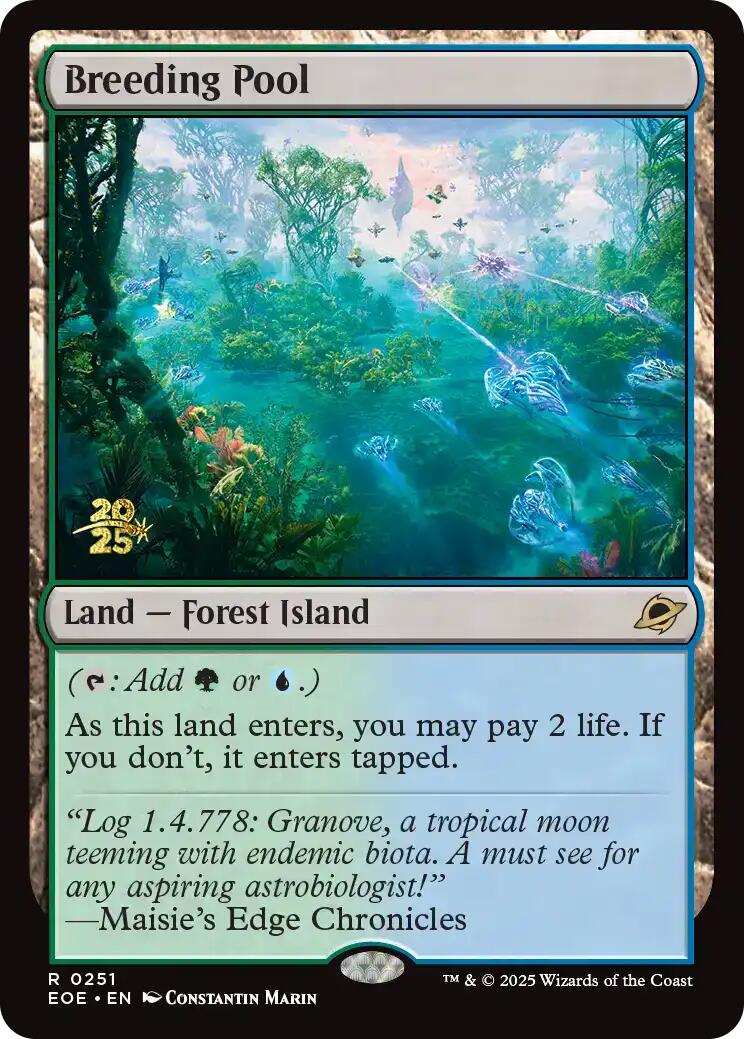 Breeding Pool [Edge of Eternities Prerelease Promos] - Magic: The Gathering - Card Brawlers | Quebec | Canada |