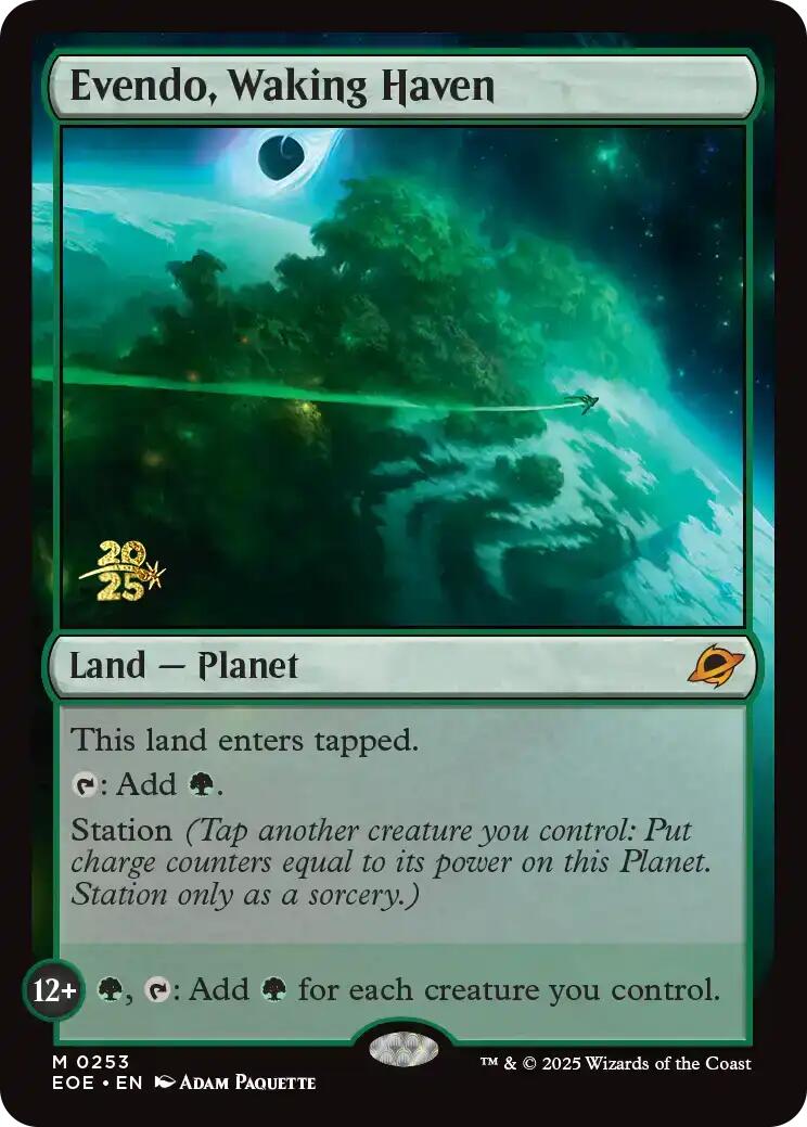 Evendo, Waking Haven [Edge of Eternities Prerelease Promos] - Magic: The Gathering - Card Brawlers | Quebec | Canada |