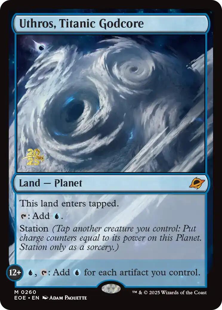 Uthros, Titanic Godcore [Edge of Eternities Prerelease Promos] - Magic: The Gathering - Card Brawlers | Quebec | Canada |