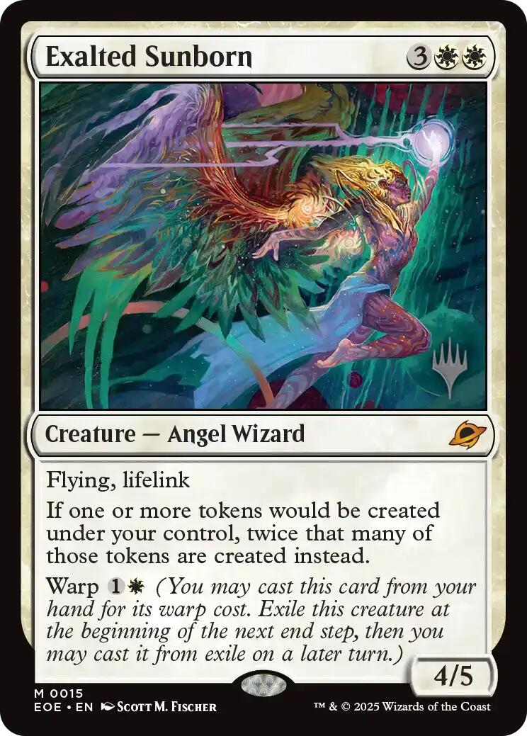 Exalted Sunborn [Edge of Eternities Promo Pack] - Magic: The Gathering - Card Brawlers | Quebec | Canada |