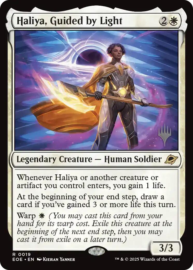Haliya, Guided by Light [Edge of Eternities Promo Pack] - Magic: The Gathering - Card Brawlers | Quebec | Canada |