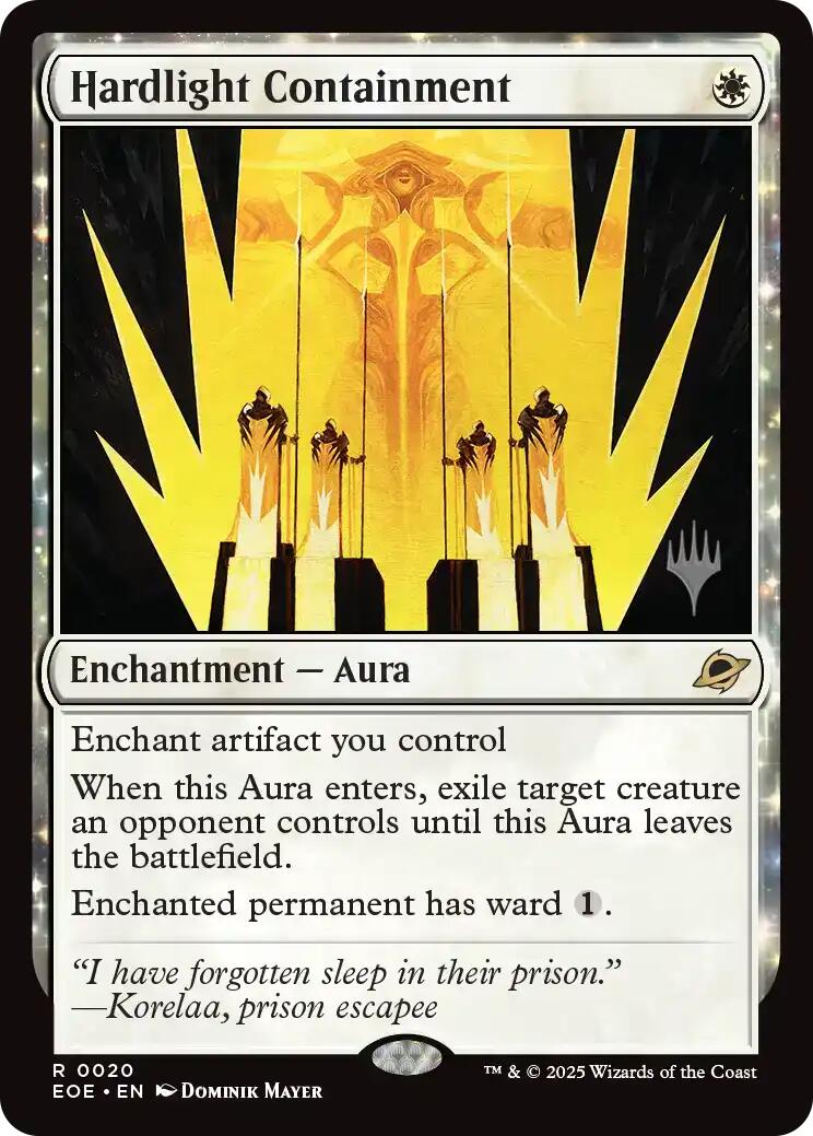 Hardlight Containment [Edge of Eternities Promo Pack] - Magic: The Gathering - Card Brawlers | Quebec | Canada |