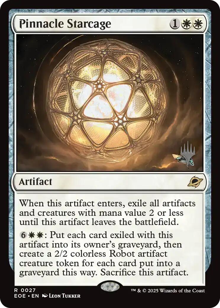 Pinnacle Starcage [Edge of Eternities Promo Pack] - Magic: The Gathering - Card Brawlers | Quebec | Canada |
