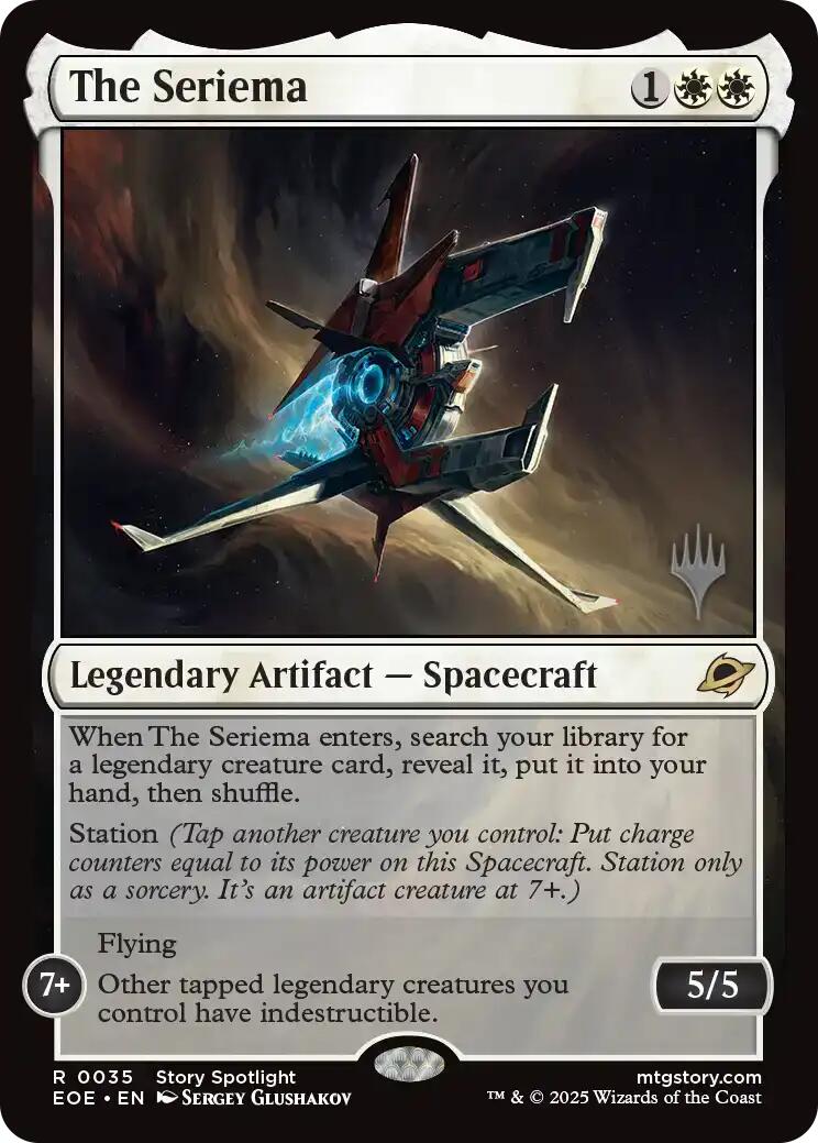 The Seriema [Edge of Eternities Promo Pack] - Magic: The Gathering - Card Brawlers | Quebec | Canada |