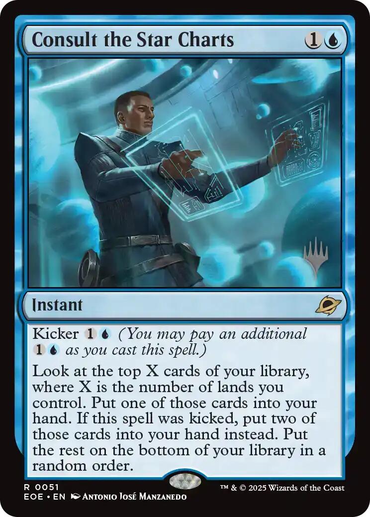 Consult the Star Charts [Edge of Eternities Promo Pack] - Magic: The Gathering - Card Brawlers | Quebec | Canada |