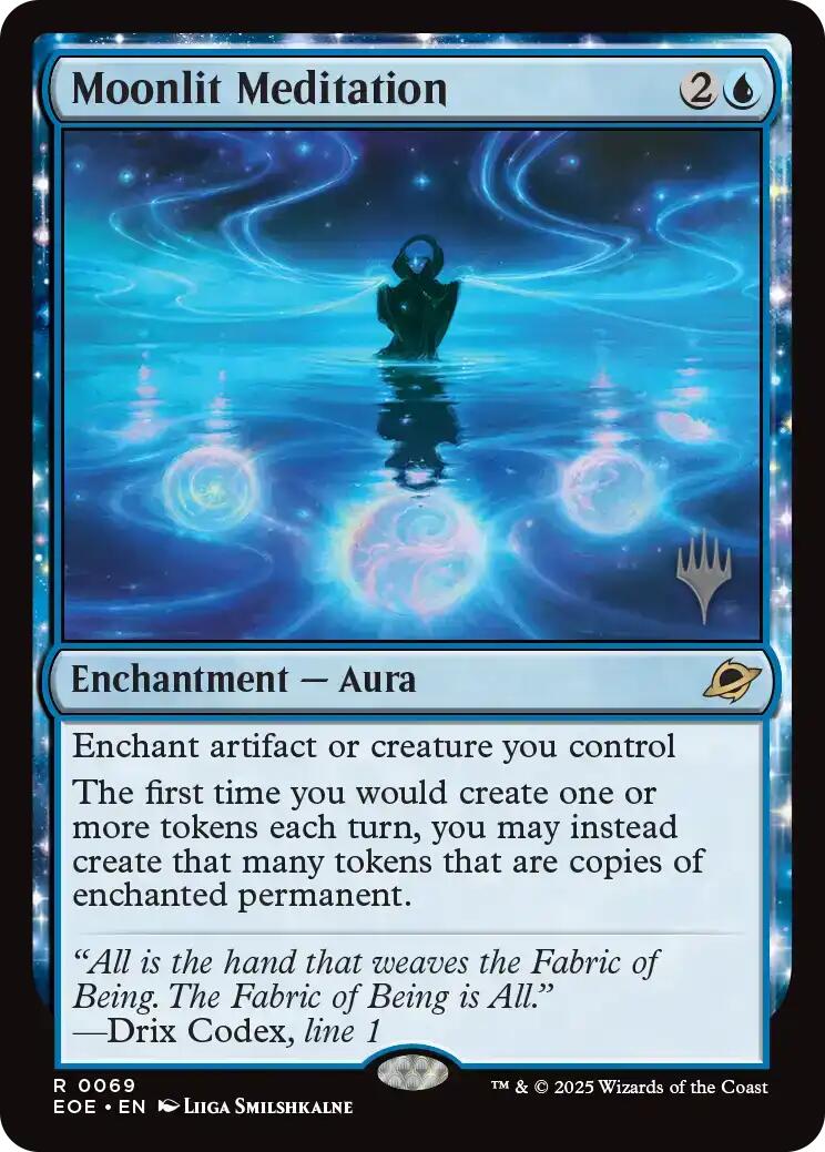Moonlit Meditation [Edge of Eternities Promo Pack] - Magic: The Gathering - Card Brawlers | Quebec | Canada |