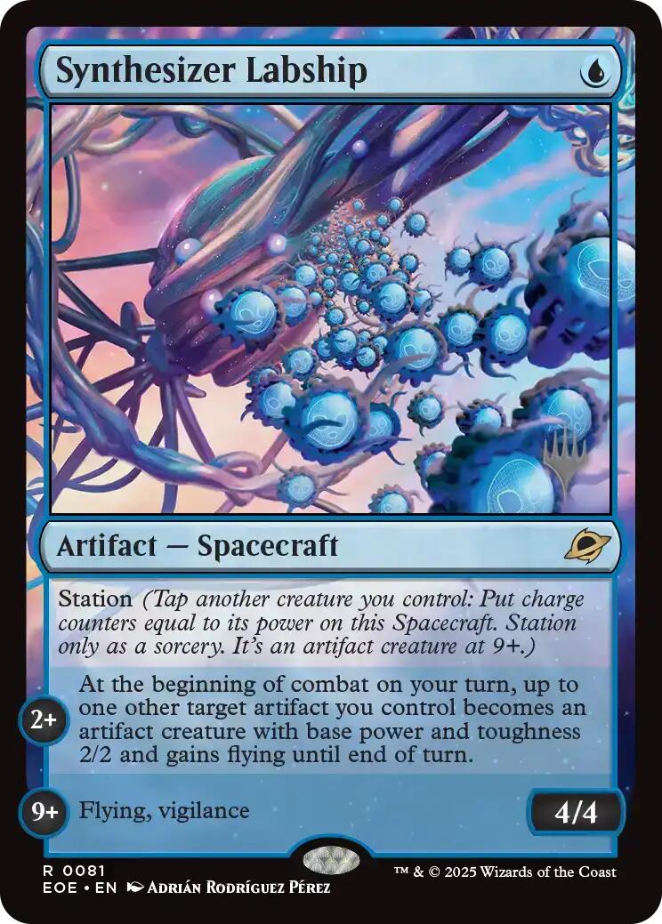 Synthesizer Labship [Edge of Eternities Promo Pack] - Magic: The Gathering - Card Brawlers | Quebec | Canada |