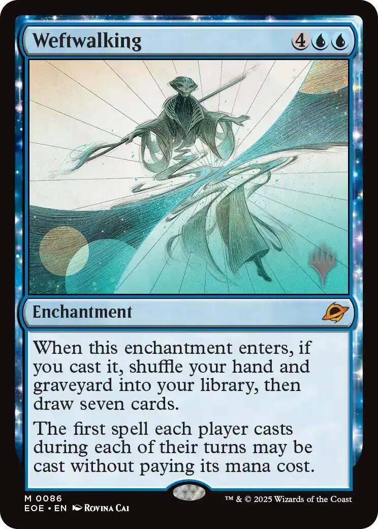 Weftwalking [Edge of Eternities Promo Pack] - Magic: The Gathering - Card Brawlers | Quebec | Canada |