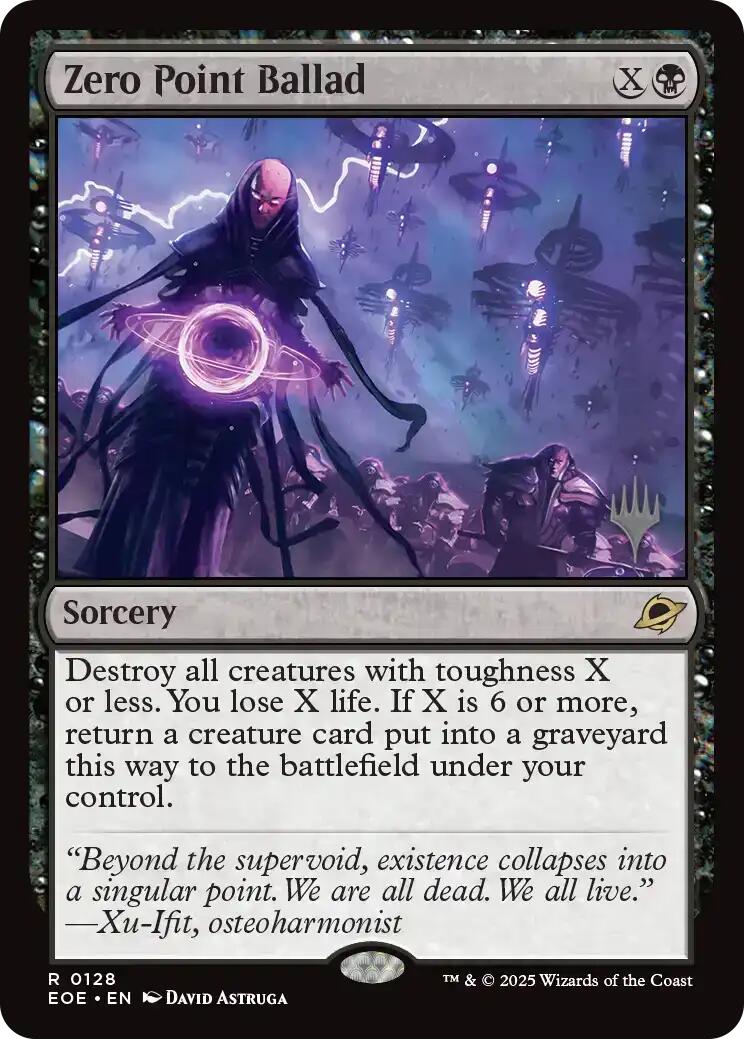 Zero Point Ballad [Edge of Eternities Promo Pack] - Magic: The Gathering - Card Brawlers | Quebec | Canada |