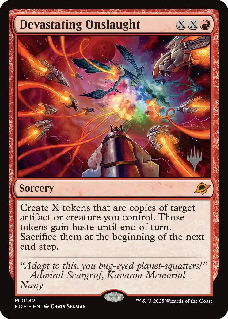Devastating Onslaught [Edge of Eternities Promo Pack] - Magic: The Gathering - Card Brawlers | Quebec | Canada |