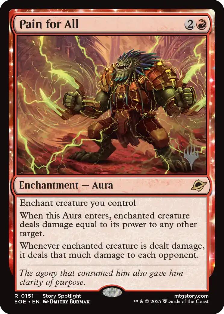 Pain for All [Edge of Eternities Promo Pack] - Magic: The Gathering - Card Brawlers | Quebec | Canada |