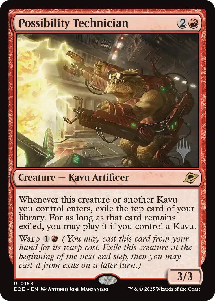 Possibility Technician [Edge of Eternities Promo Pack] - Magic: The Gathering - Card Brawlers | Quebec | Canada |