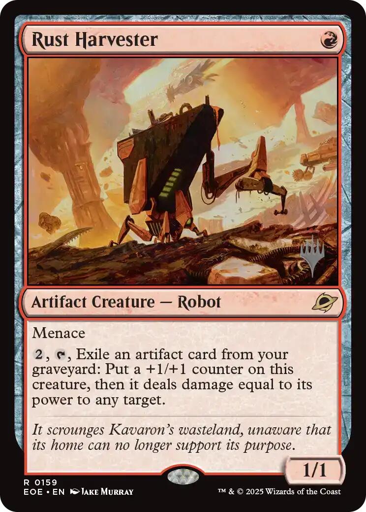 Rust Harvester [Edge of Eternities Promo Pack] - Magic: The Gathering - Card Brawlers | Quebec | Canada |