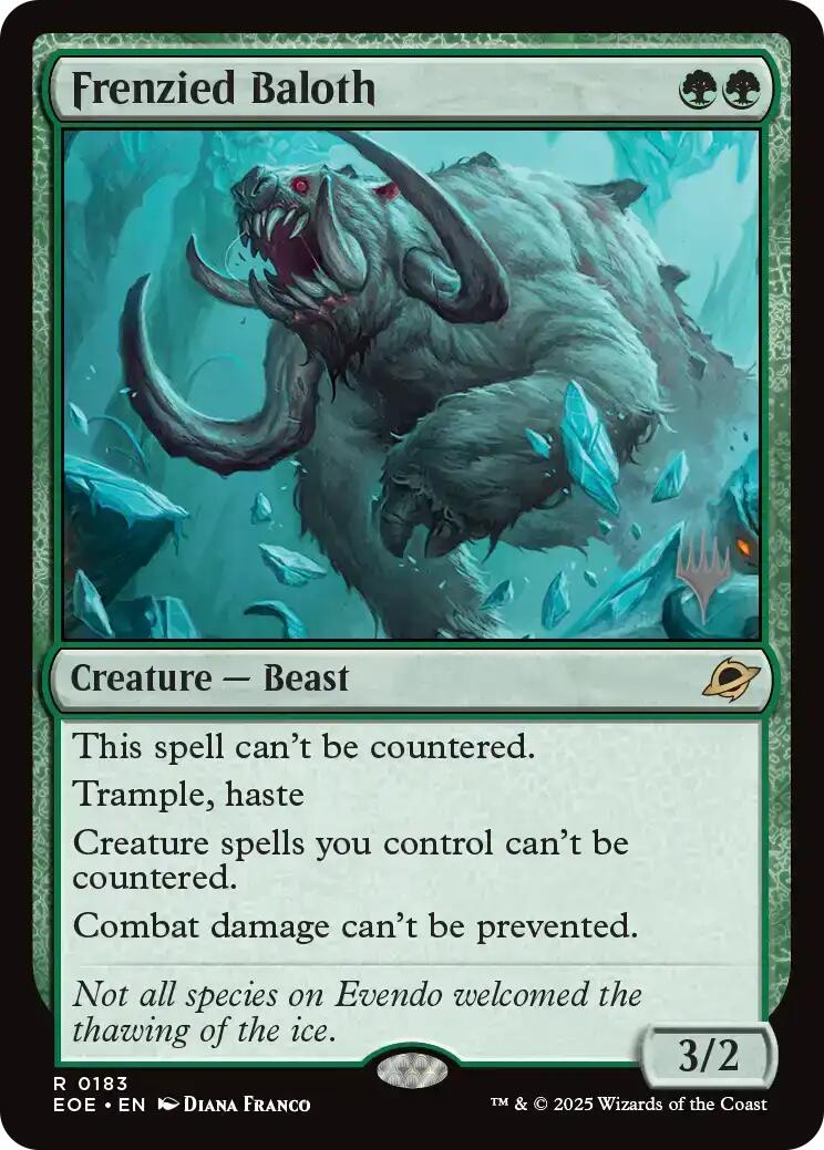 Frenzied Baloth [Edge of Eternities Promo Pack] - Magic: The Gathering - Card Brawlers | Quebec | Canada |
