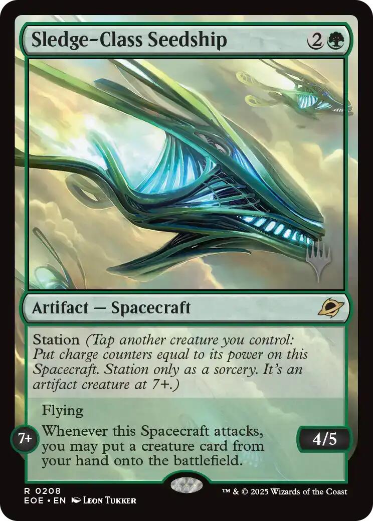 Sledge-Class Seedship [Edge of Eternities Promo Pack] - Magic: The Gathering - Card Brawlers | Quebec | Canada |