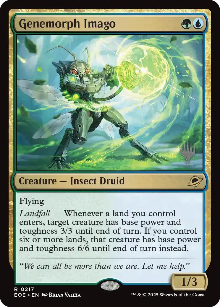 Genemorph Imago [Edge of Eternities Promo Pack] - Magic: The Gathering - Card Brawlers | Quebec | Canada |