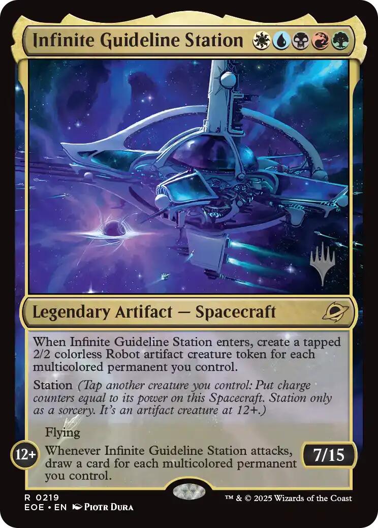Infinite Guideline Station [Edge of Eternities Promo Pack] - Magic: The Gathering - Card Brawlers | Quebec | Canada |