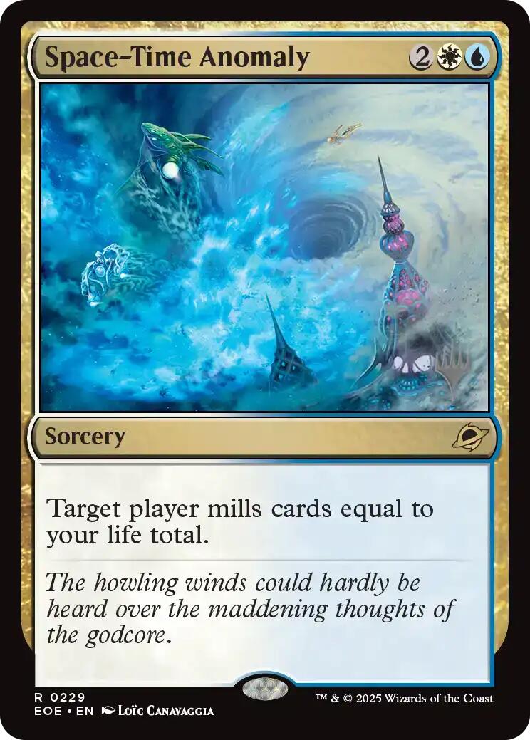 Space-Time Anomaly [Edge of Eternities Promo Pack] - Magic: The Gathering - Card Brawlers | Quebec | Canada |