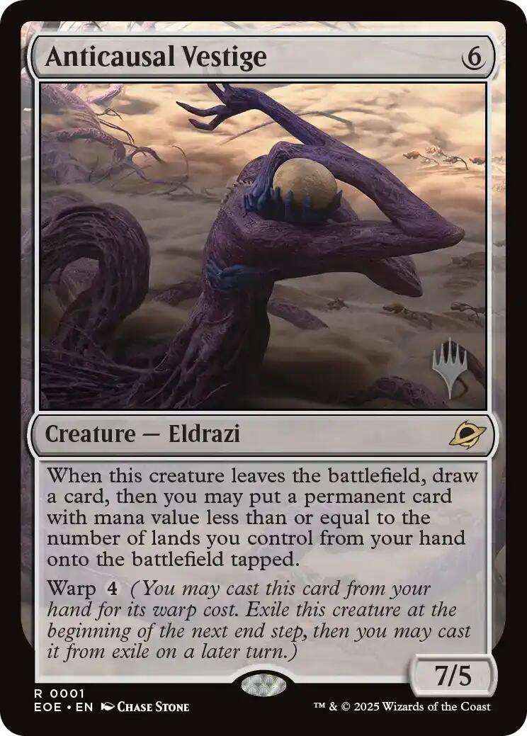 Anticausal Vestige [Edge of Eternities Promo Pack] - Magic: The Gathering - Card Brawlers | Quebec | Canada |
