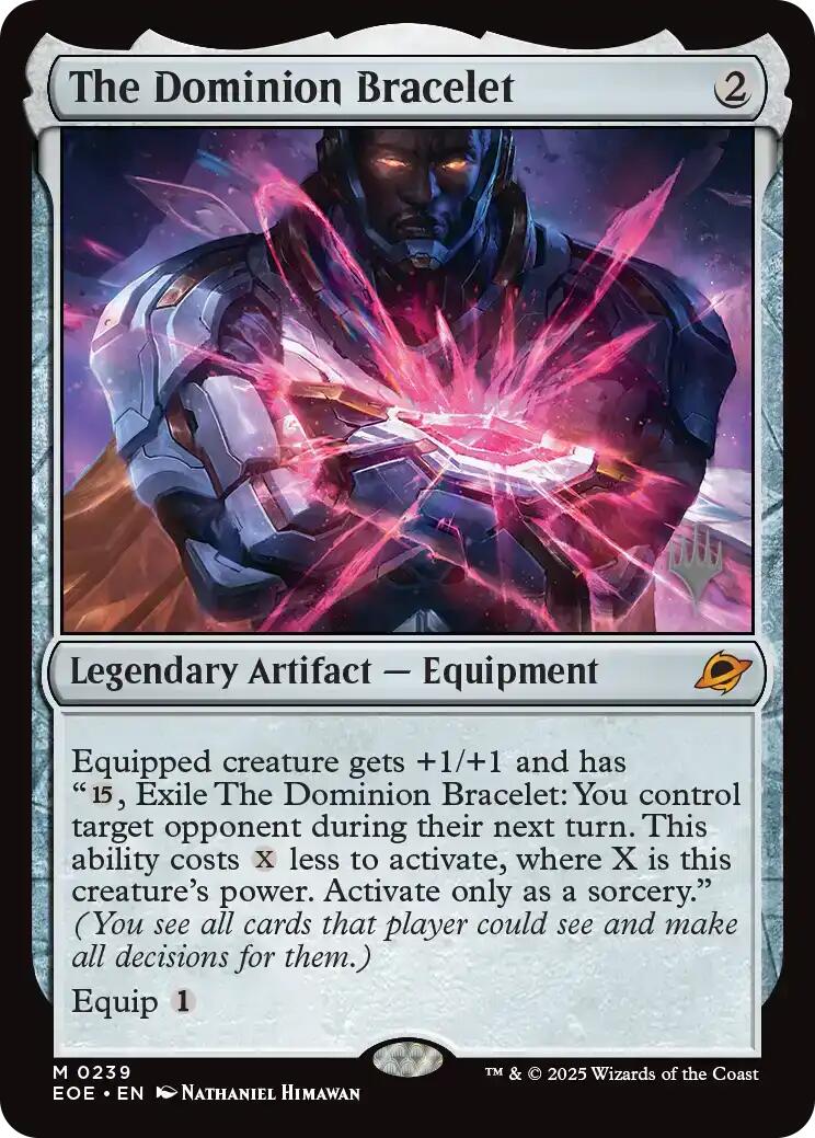 The Dominion Bracelet [Edge of Eternities Promo Pack] - Magic: The Gathering - Card Brawlers | Quebec | Canada |