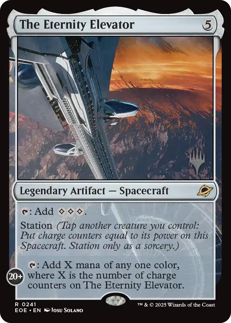 The Eternity Elevator [Edge of Eternities Promo Pack] - Magic: The Gathering - Card Brawlers | Quebec | Canada |