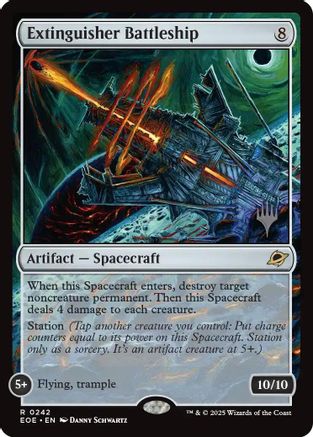 Extinguisher Battleship [Edge of Eternities Promo Pack] - Magic: The Gathering - Card Brawlers | Quebec | Canada |