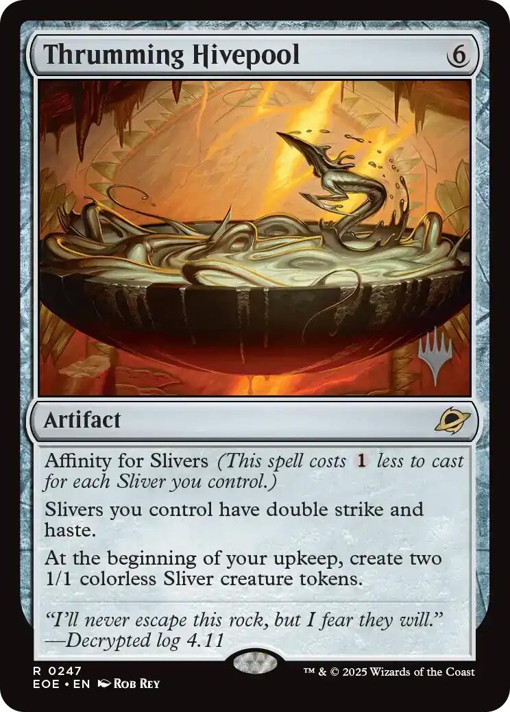 Thrumming Hivepool [Edge of Eternities Promo Pack] - Magic: The Gathering - Card Brawlers | Quebec | Canada |