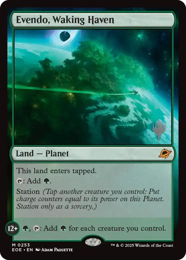 Evendo, Waking Haven [Edge of Eternities Promo Pack] - Magic: The Gathering - Card Brawlers | Quebec | Canada |