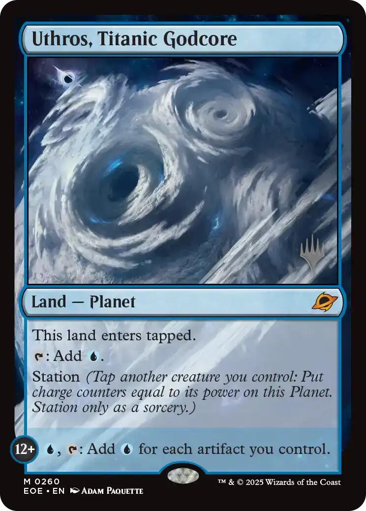 Uthros, Titanic Godcore [Edge of Eternities Promo Pack] - Magic: The Gathering - Card Brawlers | Quebec | Canada |