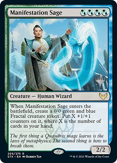 Manifestation Sage (Promo Pack) [Strixhaven: School of Mages Promos] - Magic: The Gathering - Card Brawlers | Quebec | Canada |