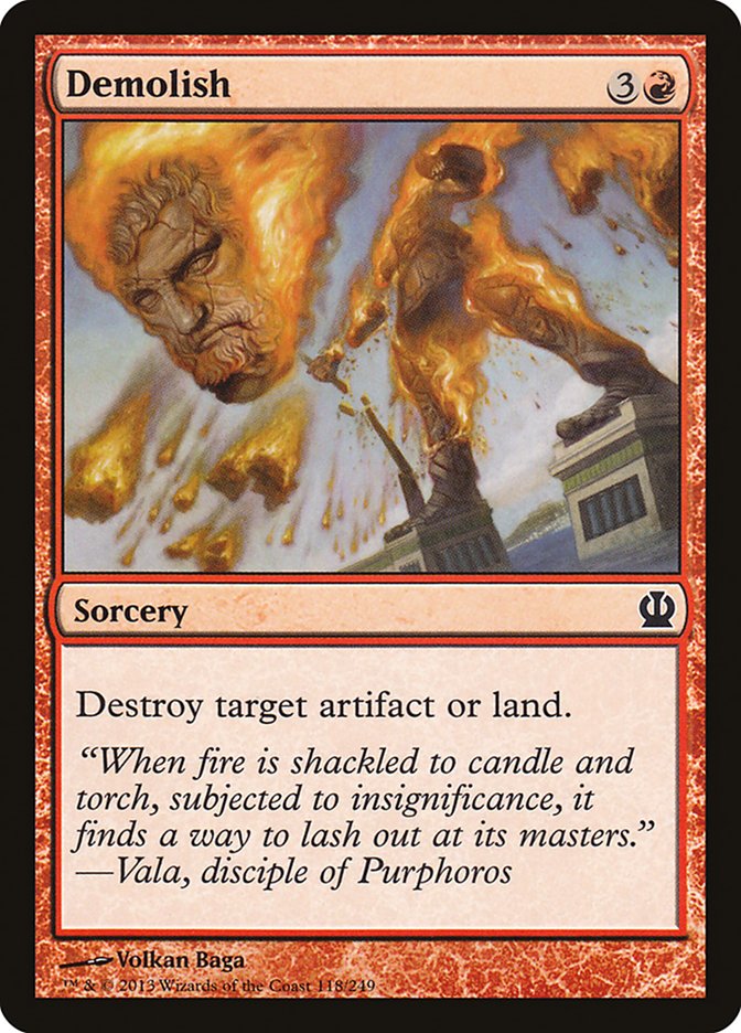 Demolish [Theros] - Magic: The Gathering - Card Brawlers | Quebec | Canada |